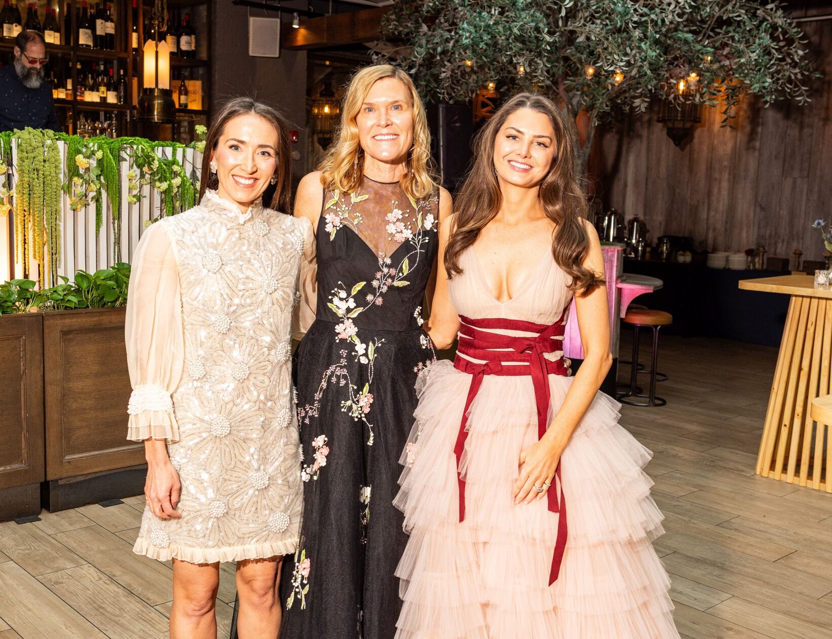 Kelly Rosen Lagrange, Co-Chair, Karen McEniry, Woman's Board President, and Kate Melman, Co-Chair.